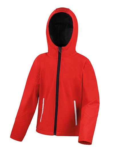 Result Core - Junior TX Performance Hooded Soft Shell Jacket