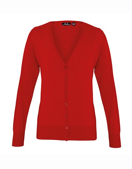 Premier Workwear - Women´s Button Through Knitted Cardigan
